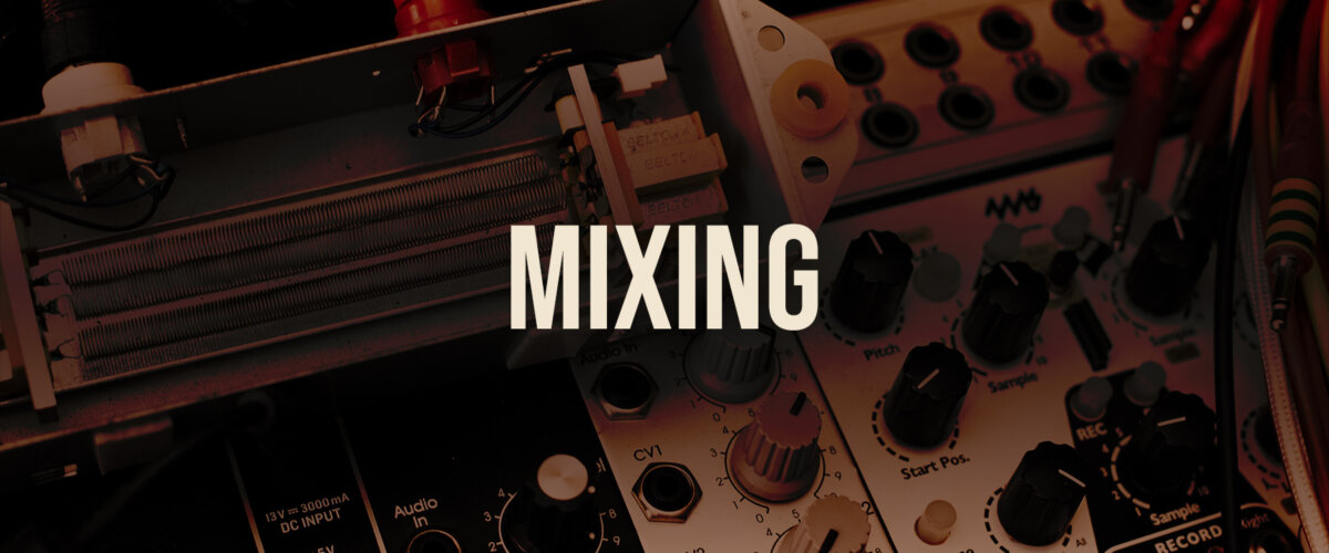 Mixing — Mango Dragon Studio, Geneva