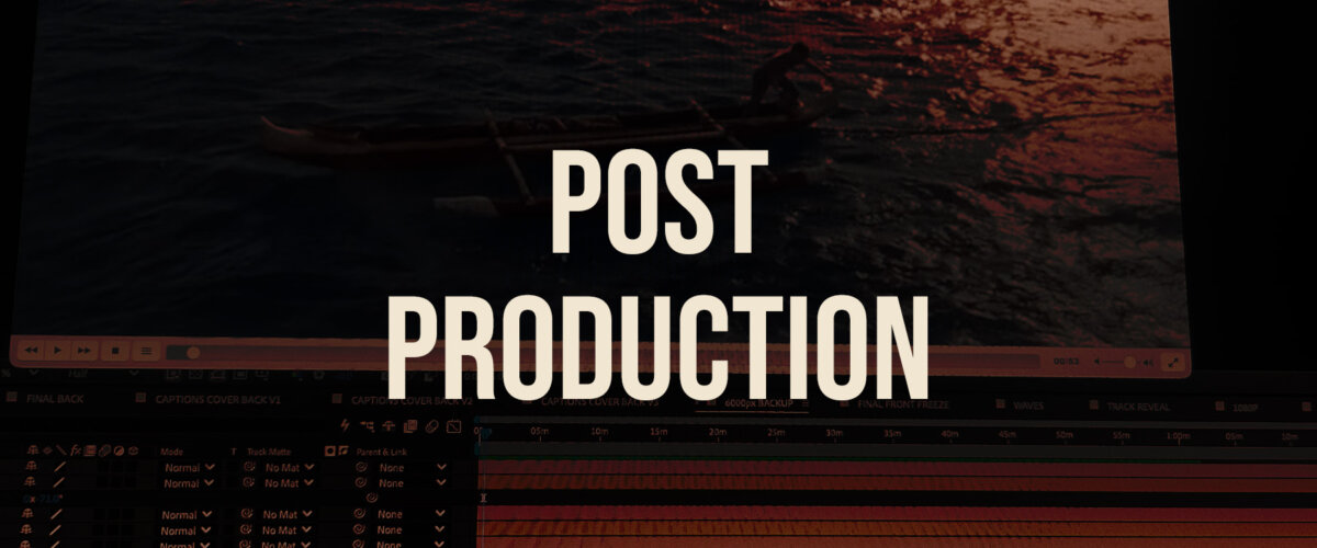POST PRODUCTION — Mango Dragon Studio, Geneva